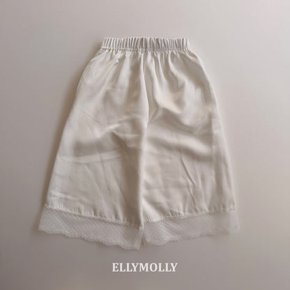 【予約】Swing lace pants / ellymolly5-15号스윙레이스