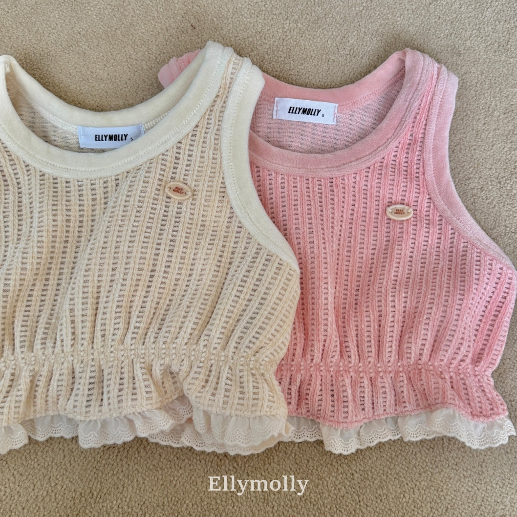 【予約】Bello crunch vest / ellymolly (5-15号)