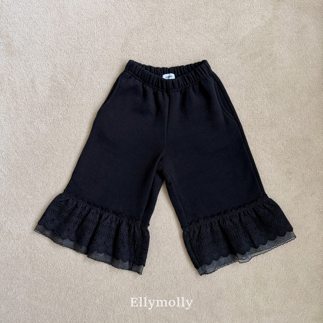 【予約】creamy lace pants / ellymolly (5-15号)