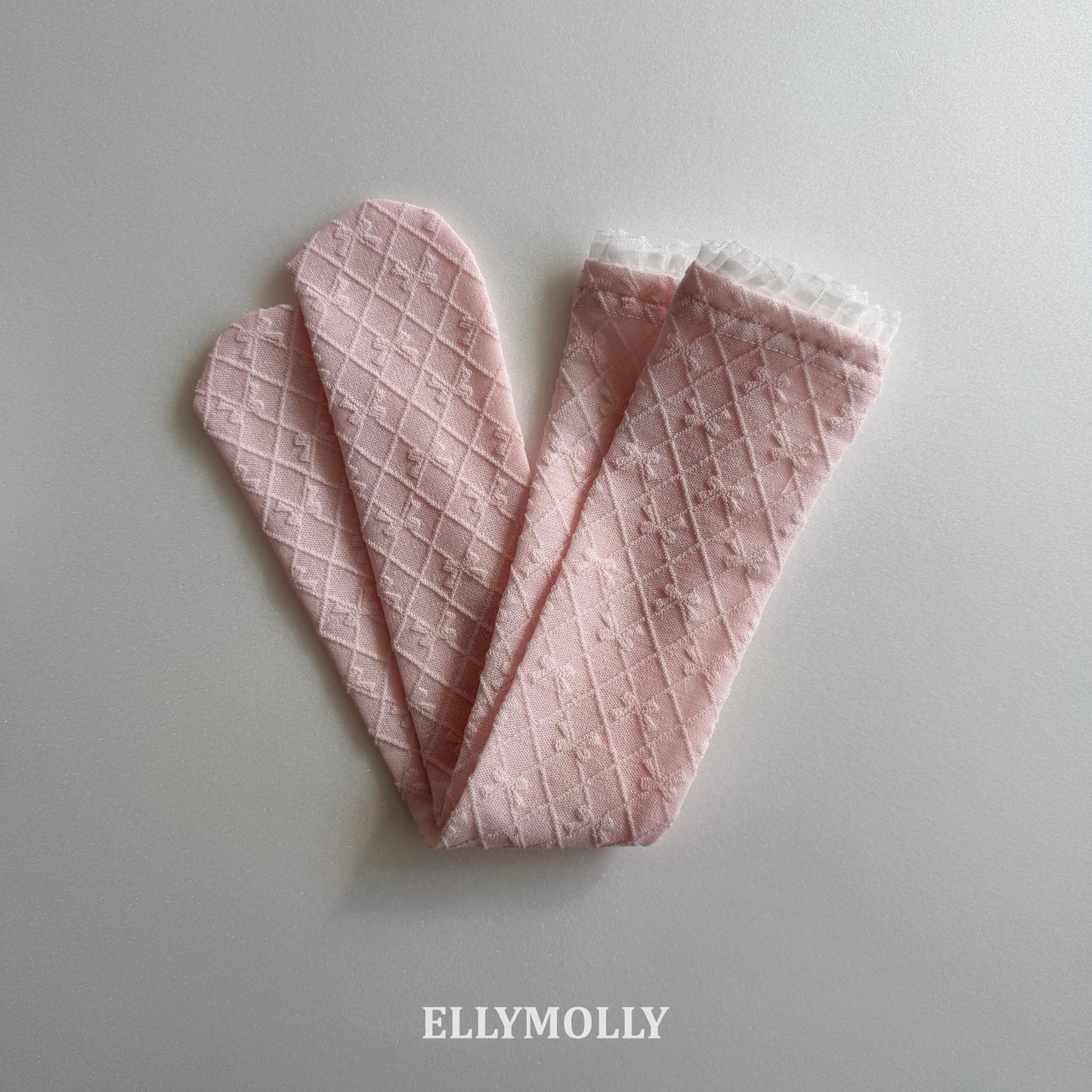 【予約】ribbon leg socks / ellymolly