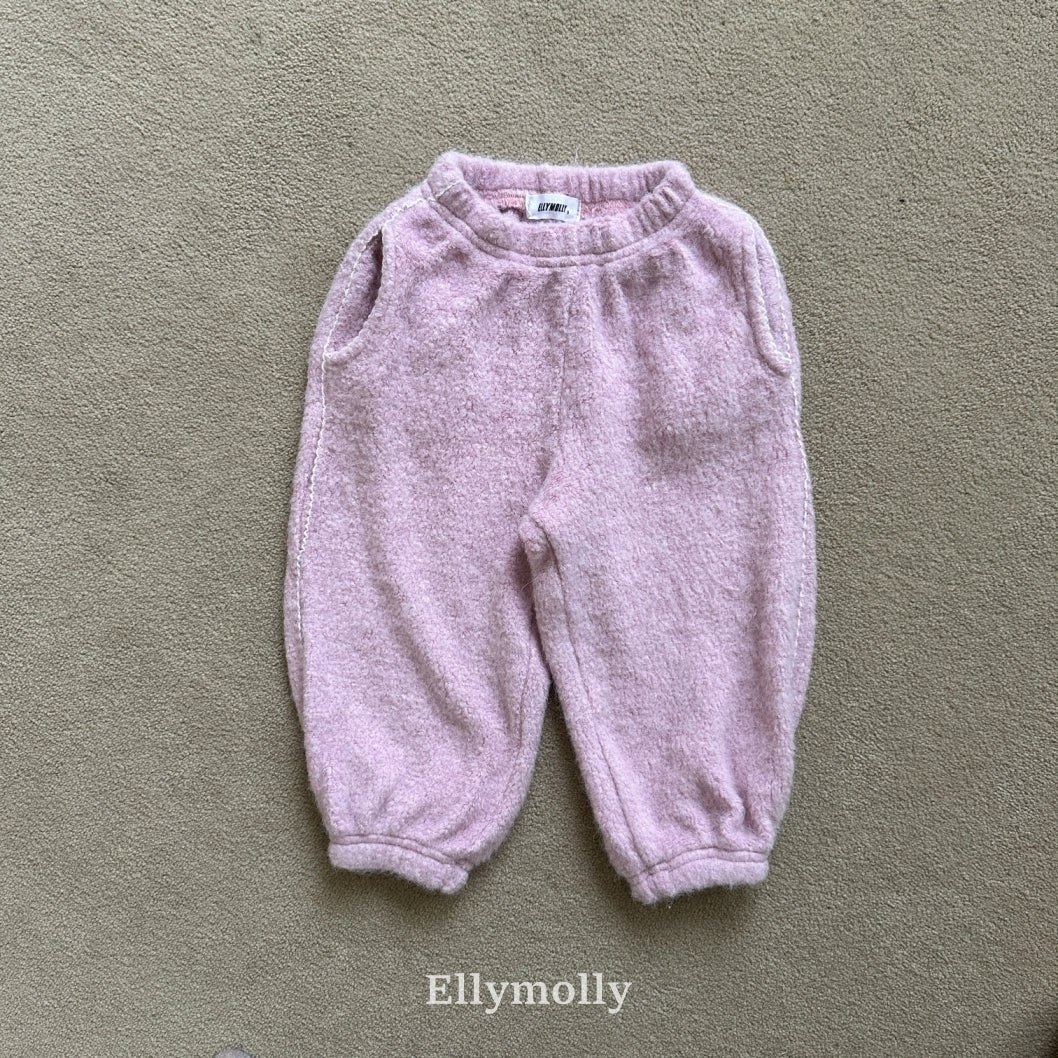 【予約】Fuzzy hug jogger pt / ellymolly (5-19号)