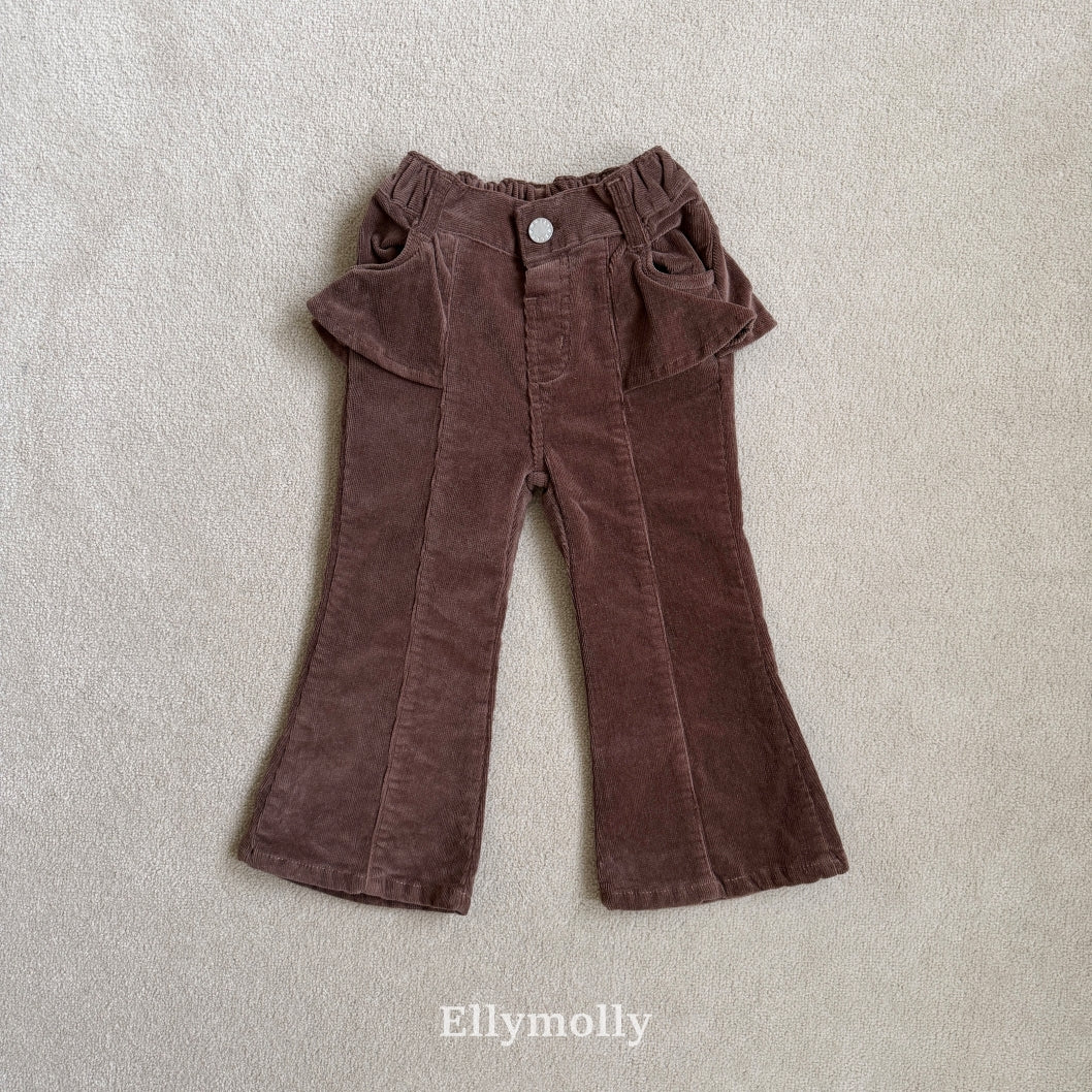 【予約】Selley peach frill boots cut / ellymolly (5-15号)