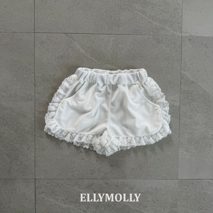 【予約】mesh frill half pants / ellymolly 5-15号