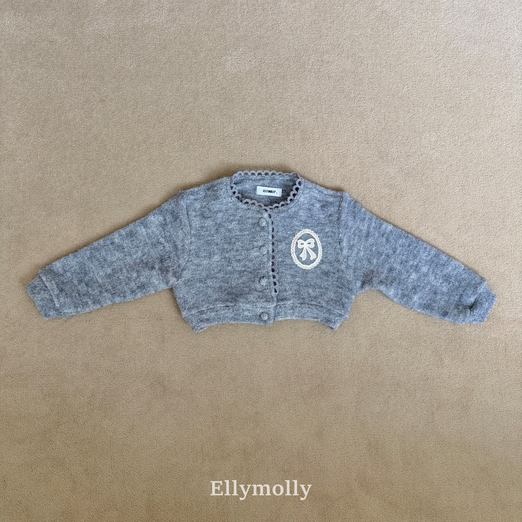 【予約】Fuzzy hug cardigan / ellymolly (5-19号)