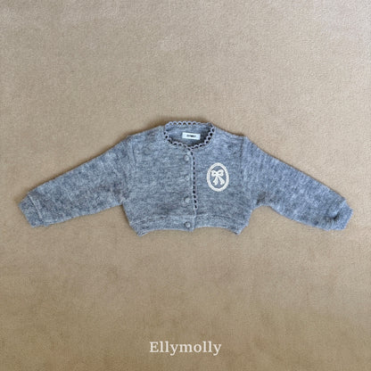 【予約】Fuzzy hug cardigan / ellymolly (5-19号)