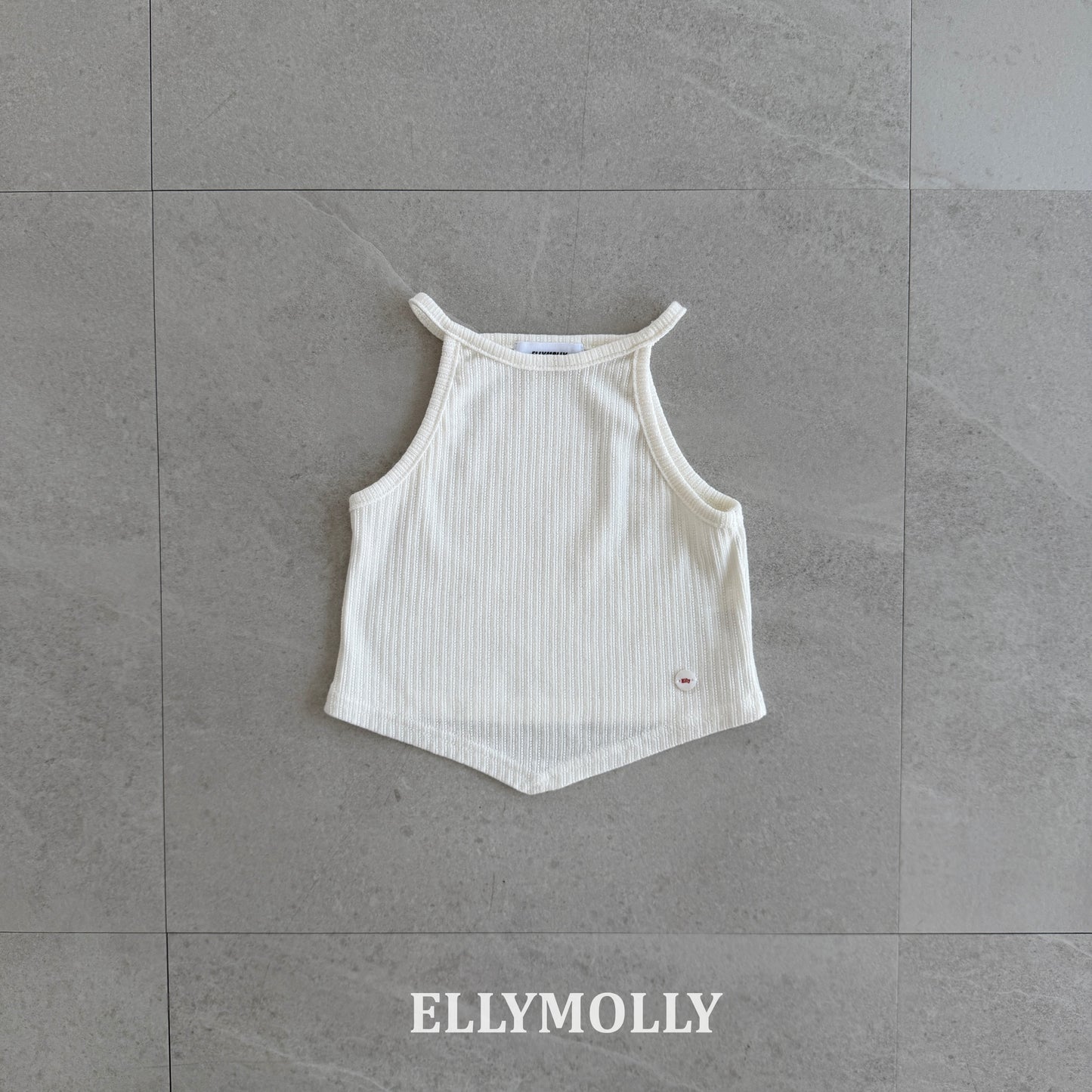 【予約】V cut sleeveless / ellymolly 5-15号클린 브이