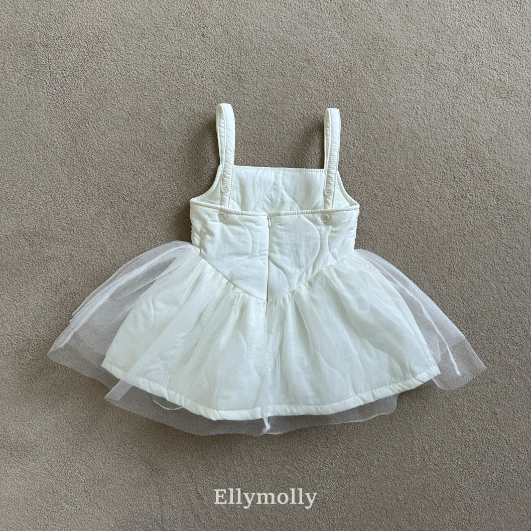 【予約】quilting shear one-piece / ellymolly (5-15号)