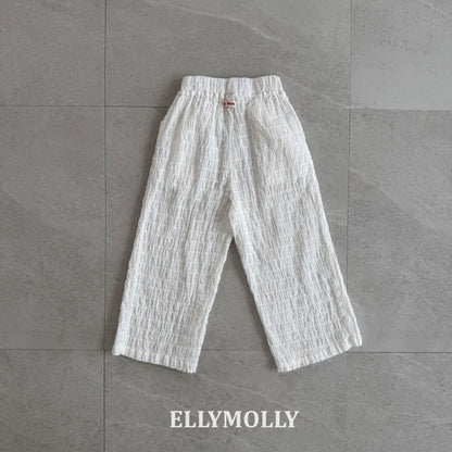 【予約】popcorn wide pants / ellymolly5-15号마