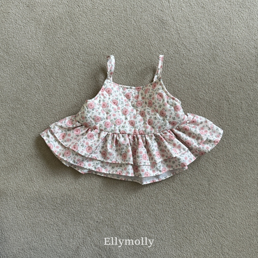 【予約】frill top bustier  / ellymolly (5-11号)