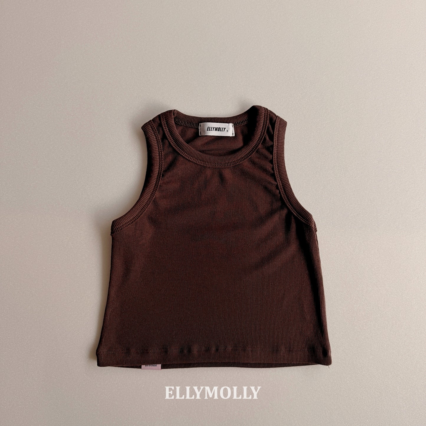 【予約】layered sleeveless / ellymolly(5-15号)슬라임 레이어드