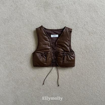 【予約】fouryou padding vest / ellymolly (5-15号)
