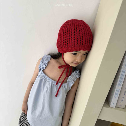 【予約】Croche Color beanie  / andbutter