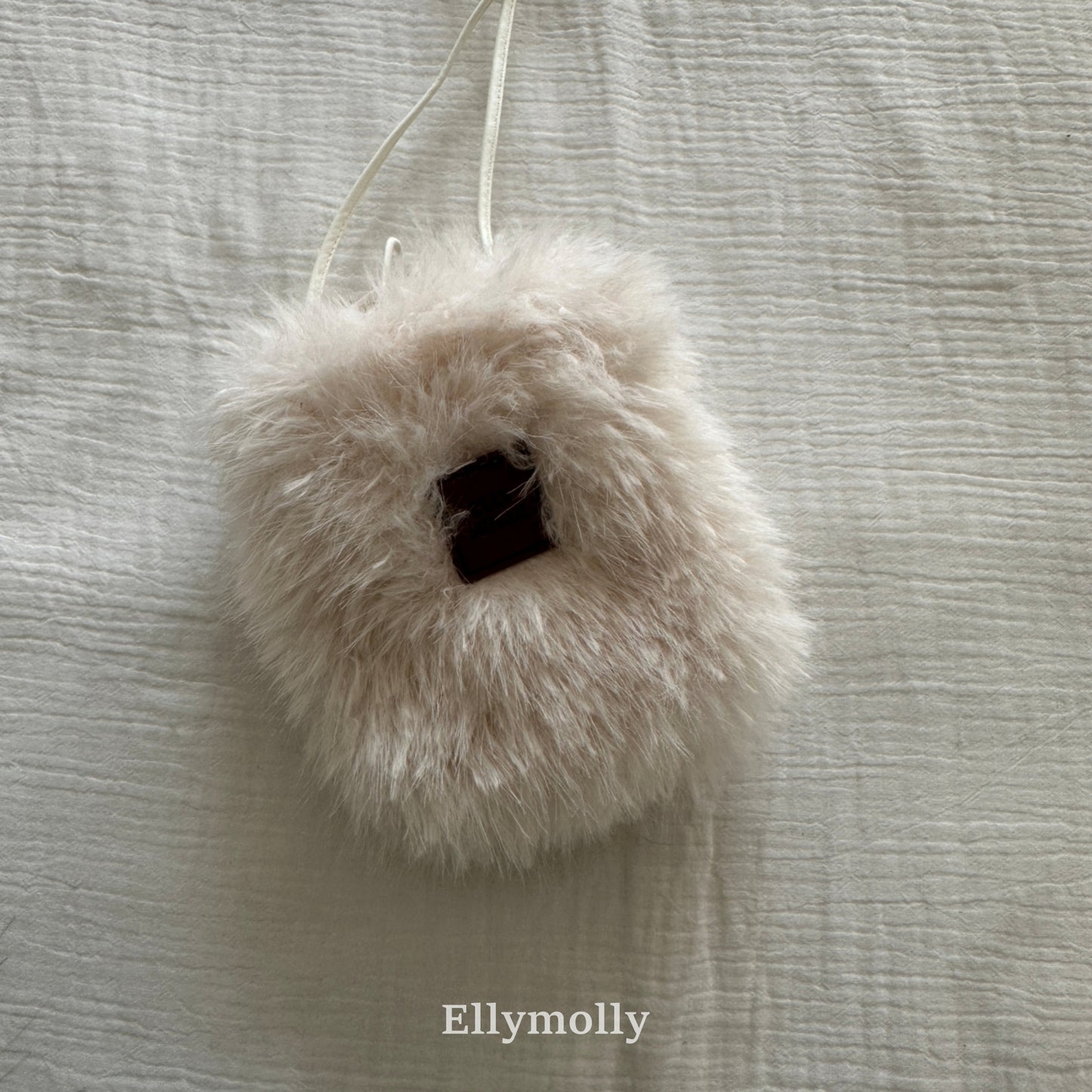 【予約】mongle fur mini bag  / ellymolly