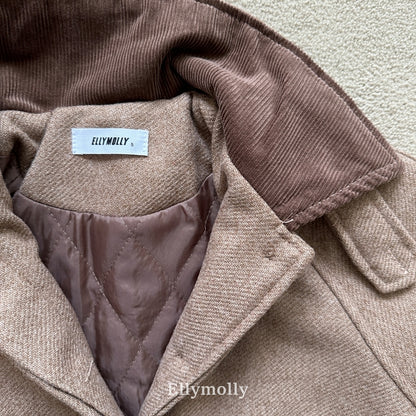 【予約】fine wool long coat / ellymolly (5-19号)