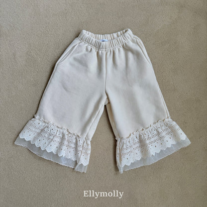 【予約】creamy lace pants / ellymolly (5-15号)