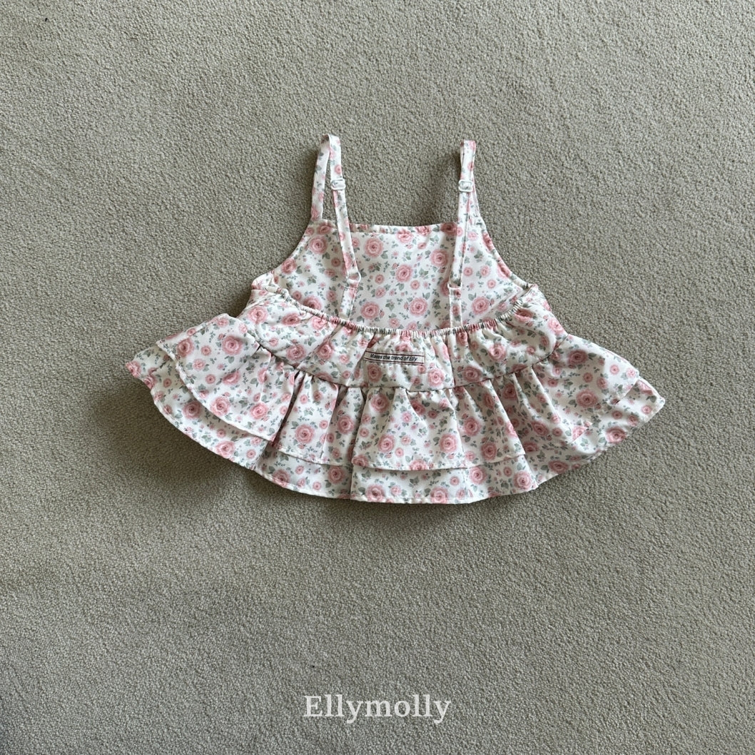 【予約】frill top bustier  / ellymolly (5-11号)