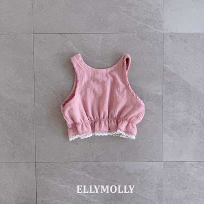 【予約】flow sleeveless / ellymolly5-15号 플로우