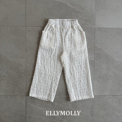 【予約】popcorn wide pants / ellymolly5-15号마
