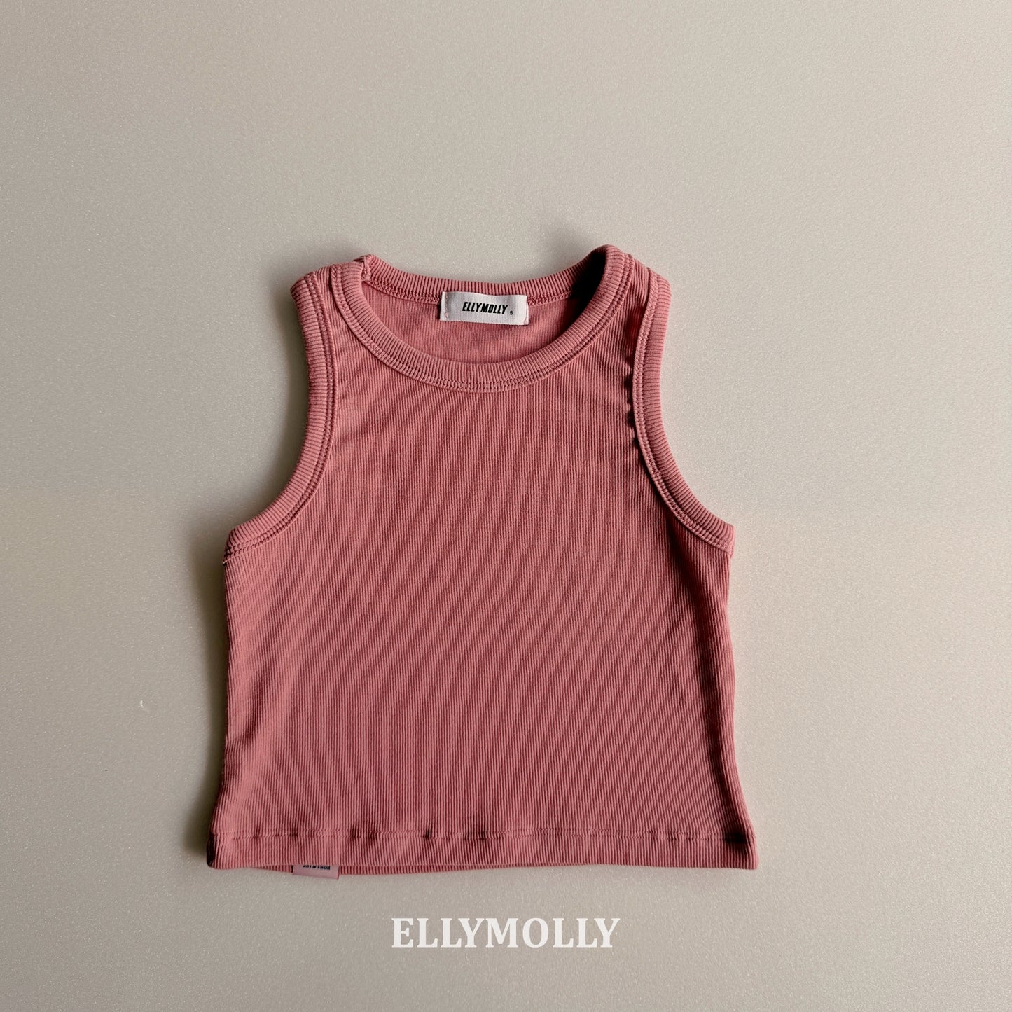 【予約】layered sleeveless / ellymolly(5-15号)슬라임 레이어드