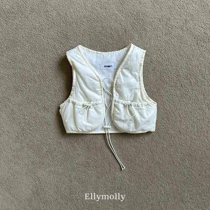【予約】fouryou padding vest / ellymolly (5-15号)