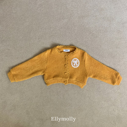 【予約】Fuzzy hug cardigan / ellymolly (5-19号)
