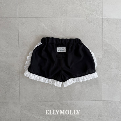 【予約】mesh frill half pants / ellymolly 5-15号
