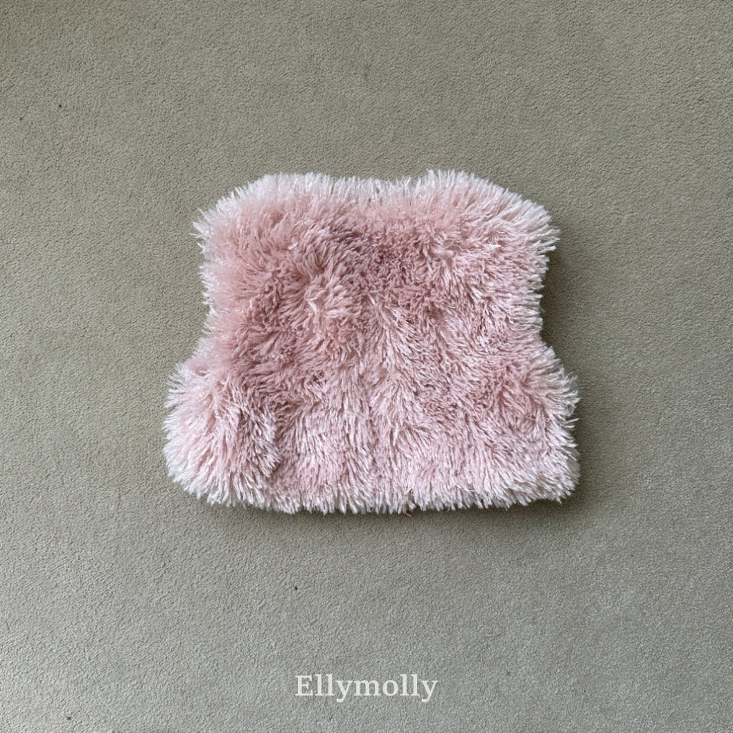【予約】fluffy vest  / ellymolly (5-11号)
