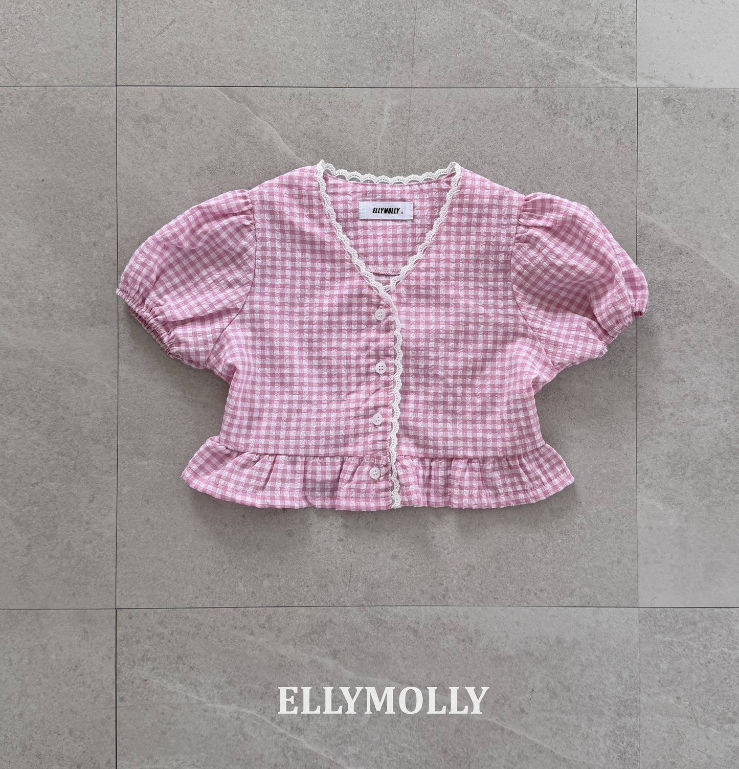 【予約】Veil lace blouse / ellymolly5-15号