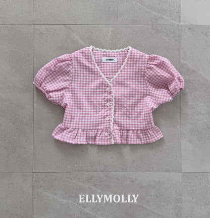 【予約】Veil lace blouse / ellymolly5-15号