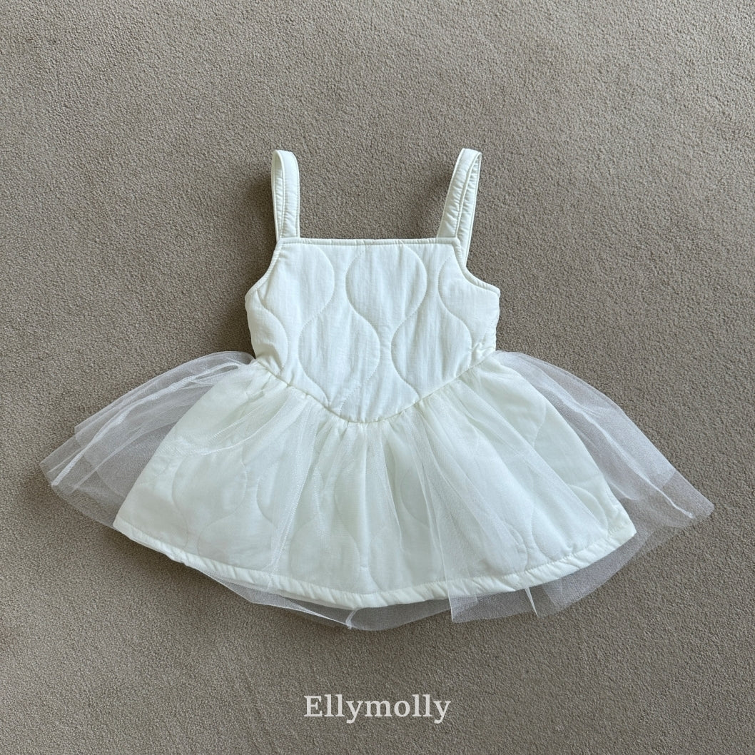 【予約】quilting shear one-piece / ellymolly (5-15号)