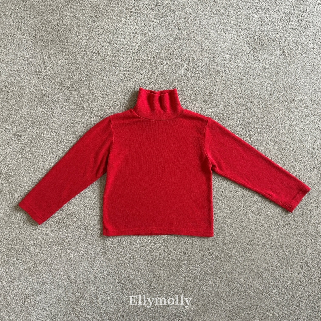 【予約】snow warmer polo T / ellymolly (5-19号)