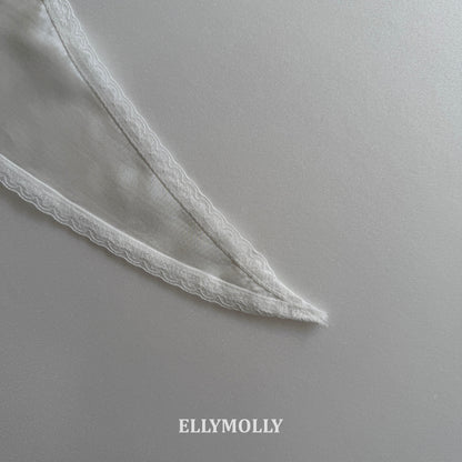 【予約】silhouette scarf / ellymolly스윙실루엣머플러