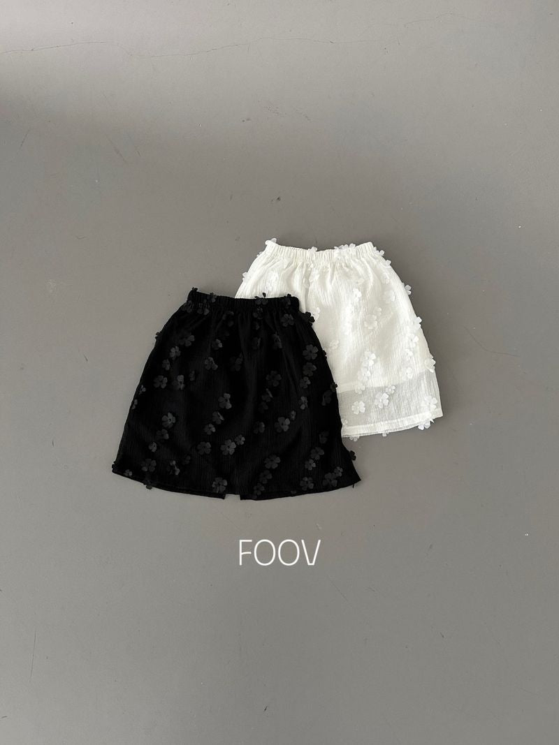 【予約】フラワースカート / FOOV (S-XL)