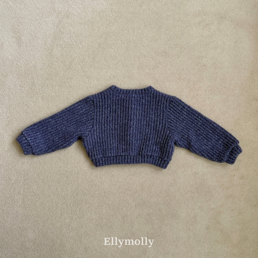 【予約】muffin wool cardigan / ellymolly (5-19号)