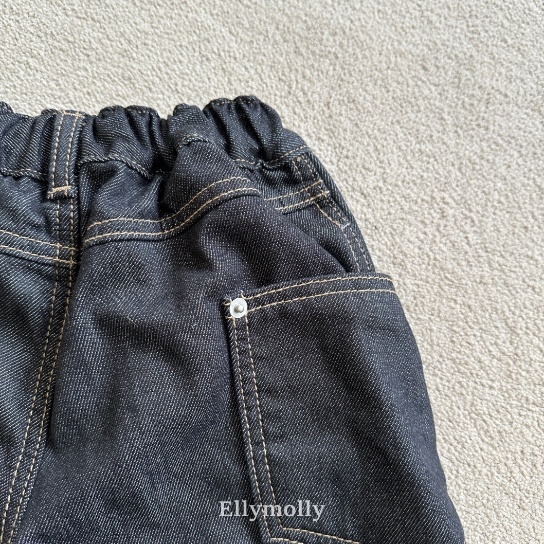 【予約】rivet curve denim pt / ellymolly (5-19号)