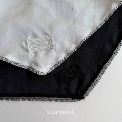 【予約】silhouette scarf / ellymolly스윙실루엣머플러