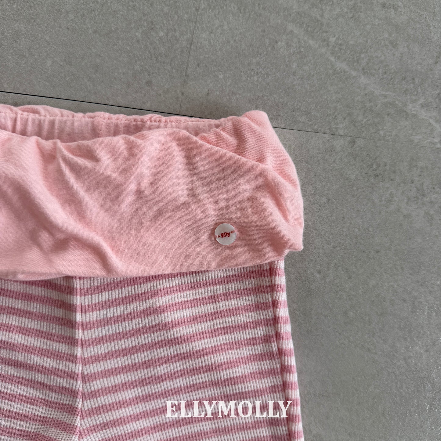 【予約】Pop Semi-Flare pants / ellymolly 5-15号 팝 세미플레어
