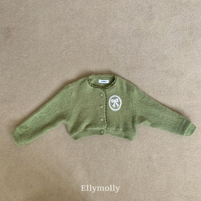 【予約】Fuzzy hug cardigan / ellymolly (5-19号)