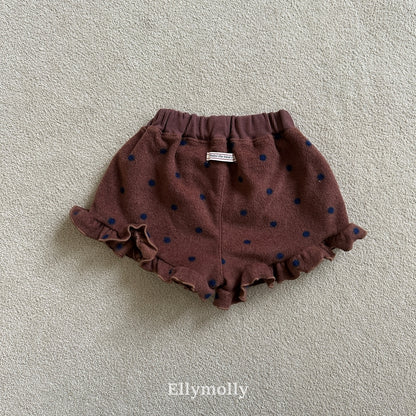 【予約】dot frill pants / ellymolly (5-15号)
