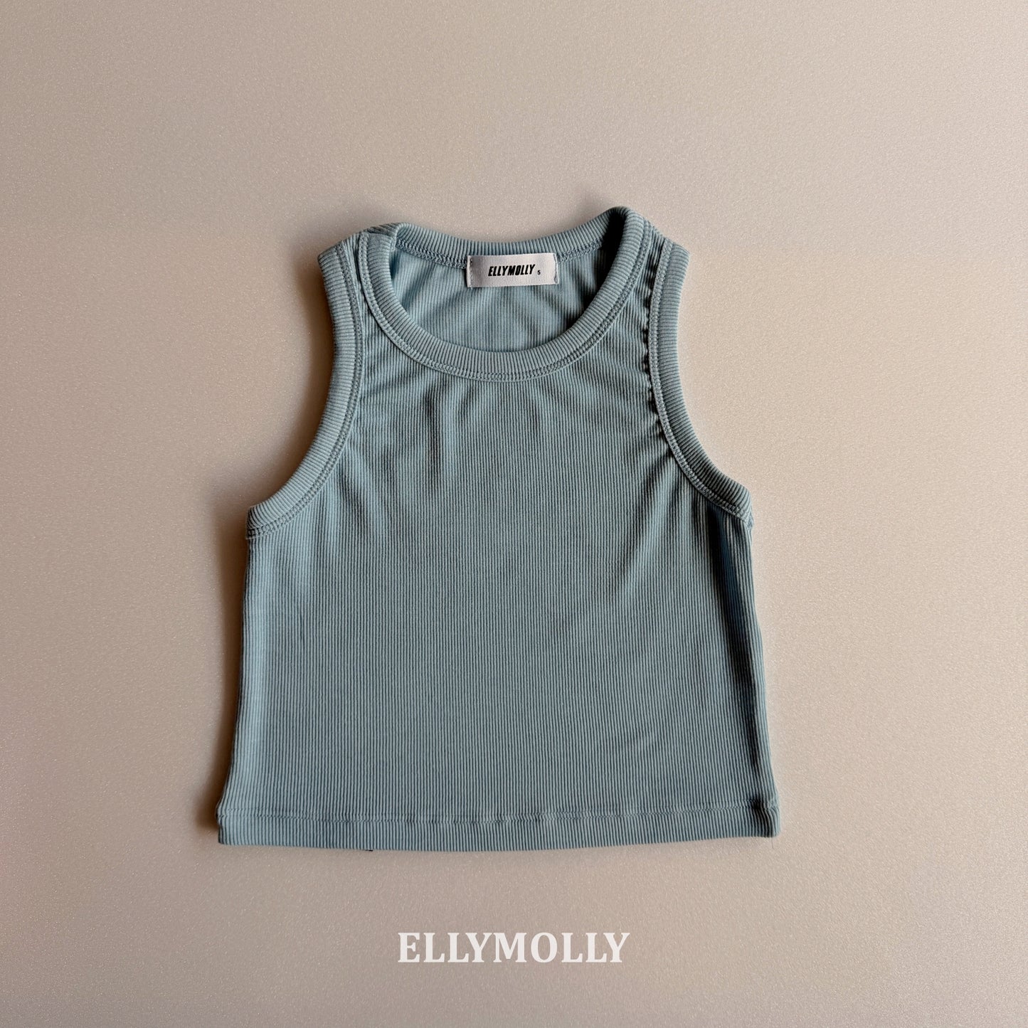 【予約】layered sleeveless / ellymolly(5-15号)슬라임 레이어드