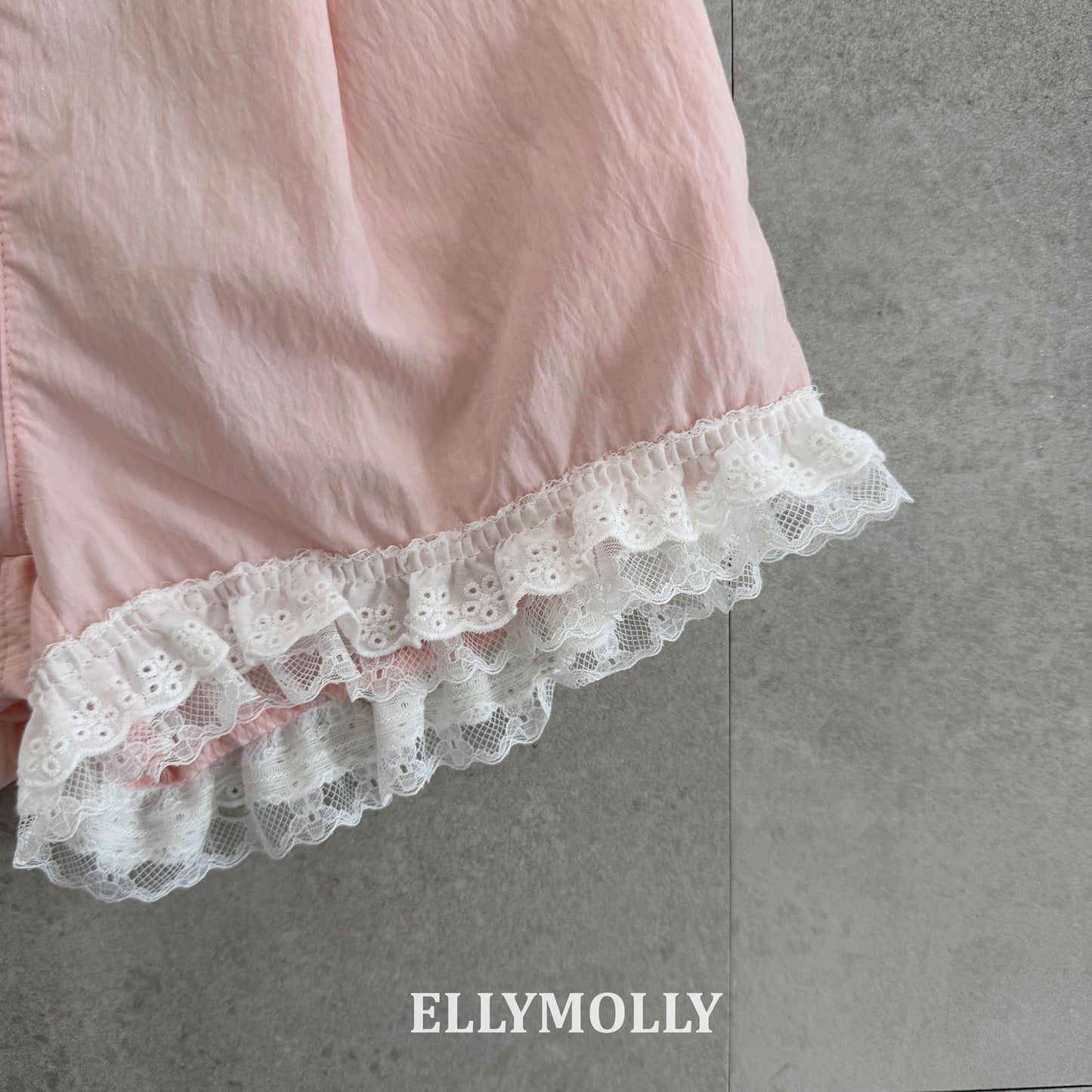 【予約】pure lace rompers / ellymolly5-15号