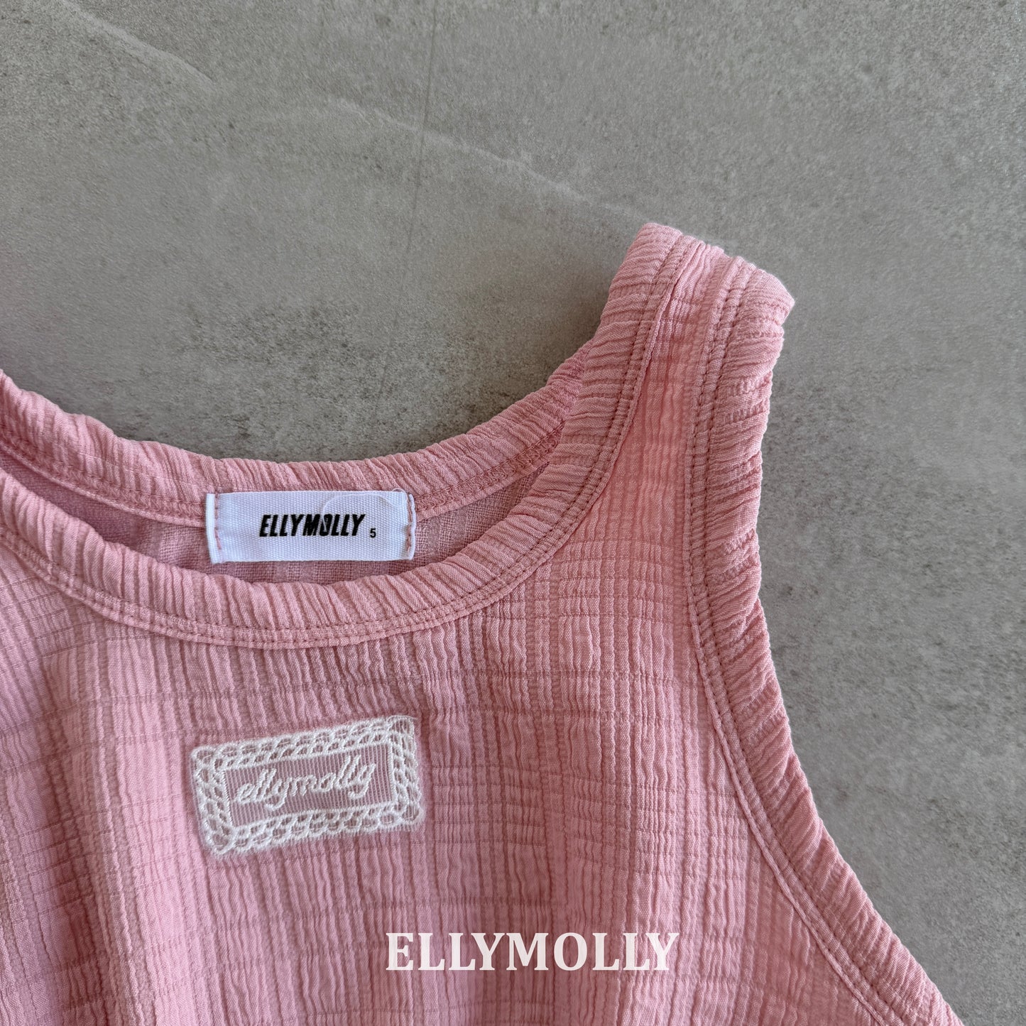 【予約】flow sleeveless / ellymolly5-15号 플로우