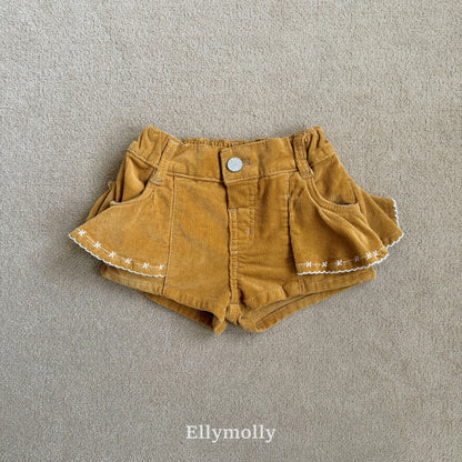 【予約】rosie frill mini pants / ellymolly (5-15号)