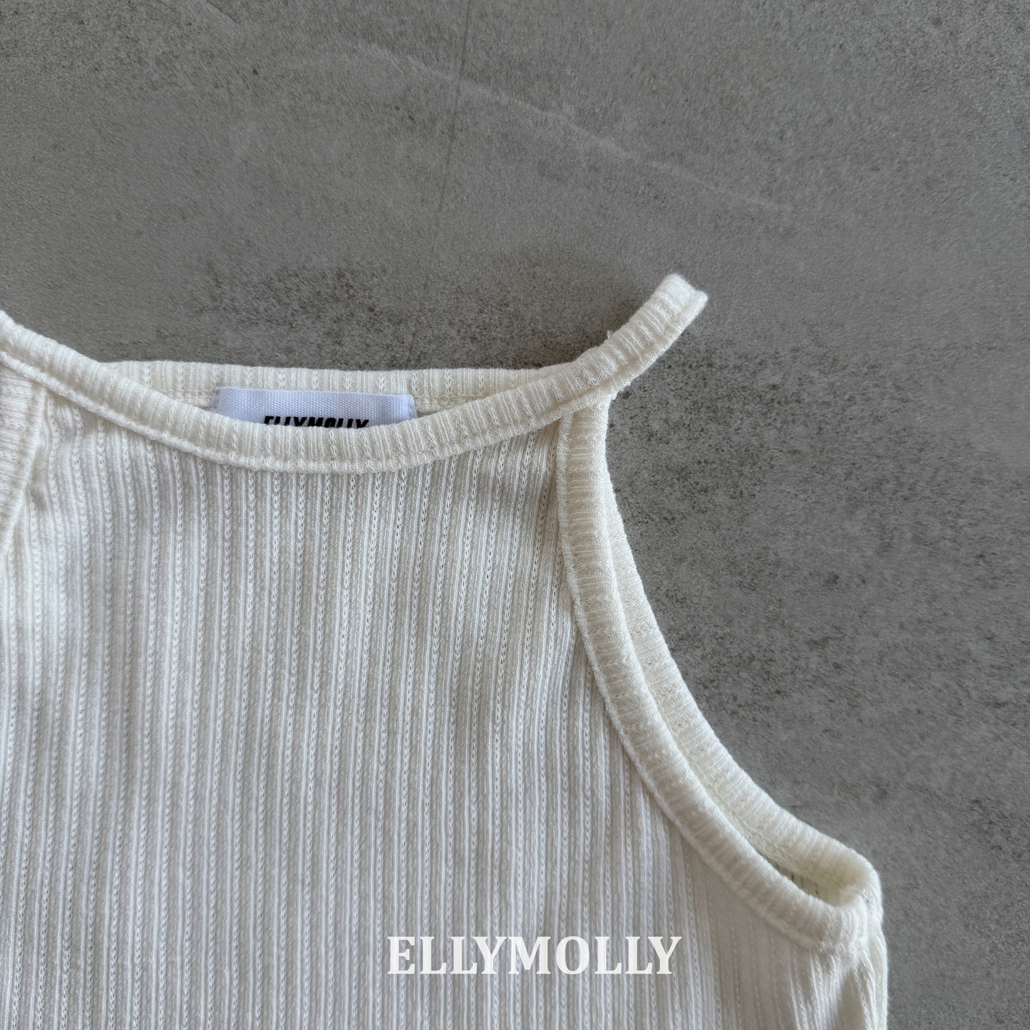 【予約】V cut sleeveless / ellymolly 5-15号클린 브이