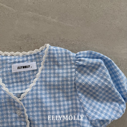 【予約】Veil lace blouse / ellymolly5-15号
