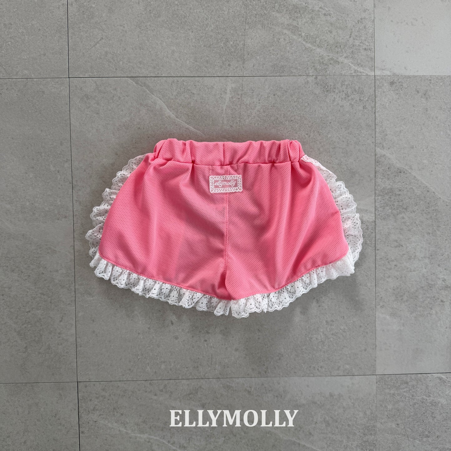 【予約】mesh frill half pants / ellymolly 5-15号