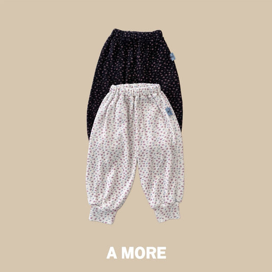 【予約】フラワーパンツ / a more (XS-JM)