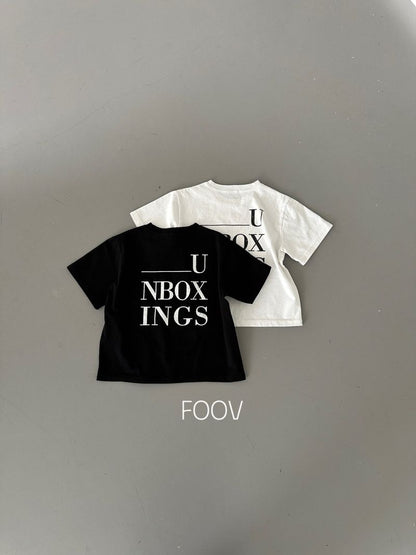 【予約】UレタリングTシャツ / FOOV (S-JM)