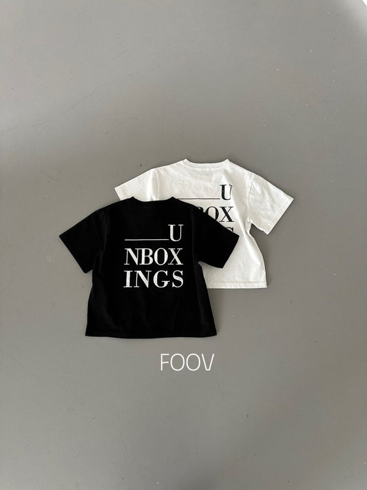 【予約】UレタリングTシャツ / FOOV (S-JM)