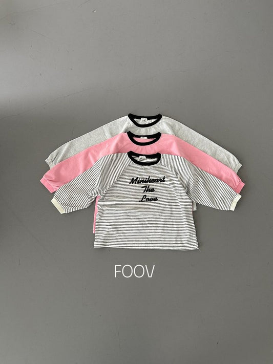 【予約】ミニハートTシャツ / FOOV (S-JM)